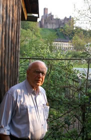 Erich Langguth, archivist at Wertheim